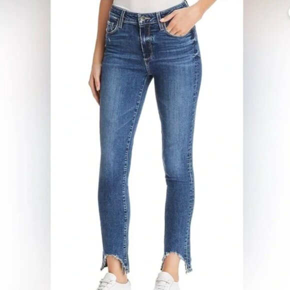 PAIGE Denim - Paige Hoxton Ankle Peg Jeans in Hannie